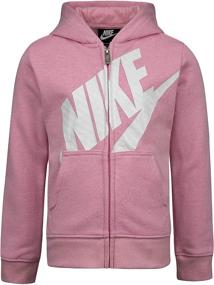 img 2 attached to NIKE Childrens Apparel Full Zip Heather Outdoor Recreation