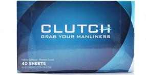 img 3 attached to 👔 Clutch Men's Dryer Sheets: Powerful Fabric Softener for Men's Clothing - 40 Count Box