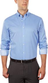 img 2 attached to 👔 IZOD Button Collar 15 5 35 Shirt: Stylish Men's Clothing for Every Occasion