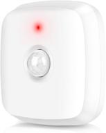 📶 smart wifi motion sensor with adjustable angle, led indicator - ceiling mount, compatible with smart life system, cell phone prompts and alerts logo