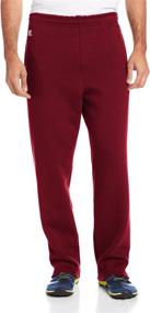 img 3 attached to Russell Athletic Men's Dri-Power Sweatpants with Pockets - Open Bottom Design