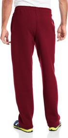 img 2 attached to Russell Athletic Men's Dri-Power Sweatpants with Pockets - Open Bottom Design