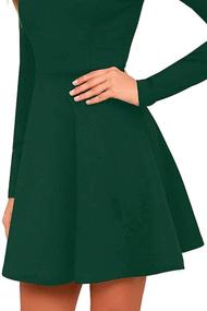 img 1 attached to 💃 Jusfitsu Women's Sleeve Casual Dresses: Stylish Women's Clothing Collection