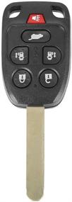 img 2 attached to 🔑 Keyless Entry Remote Car Flip Key Fob for Honda Odyssey 2011-2014 – X AUTOHAUX N5F-A04TAA, 313.8Mhz Replacement