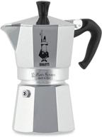 bialetti moka express export espresso maker, silver, 4 cup capacity - improve your seo logo