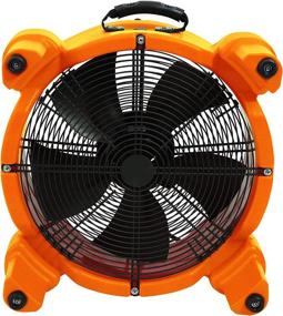 img 1 attached to 🌬️ MOUNTO AM30DF 1/4HP 3000CFM Axial Fan - Efficient Down Draft Fan for Effective Drying and Cooling