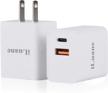 charger iluane 2 port adapter included logo