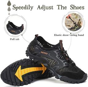 img 1 attached to SITAILE Women's Water Barefoot Hiking and Walking Shoes