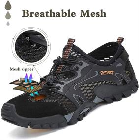 img 3 attached to SITAILE Women's Water Barefoot Hiking and Walking Shoes