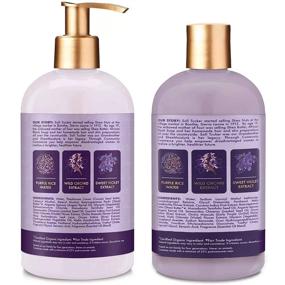 img 3 attached to Shea Moisture Purple Rice Water Strength & Color Care Shampoo and Conditioner Set - 13.5oz Shampoo, 12.5oz Conditioner