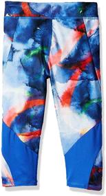 img 1 attached to 👧 Get Active and Stylish with adidas Girls' Capri Legging