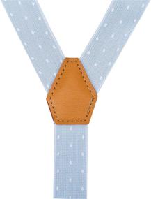 img 2 attached to 👔 CEAJOO Adjustable Round Metal Suspenders - Ideal Men's Accessories for Ties, Cummerbunds & Pocket Squares