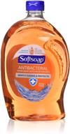 🧼 crisp clean refill: softsoap antibacterial hand soap with moisturizers - 56 fl oz logo