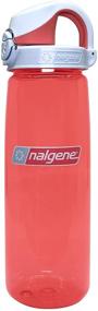 img 4 attached to 🌊 BPA-Free Coral Nalgene On the Fly Water Bottle, 24 Oz - Frost/Coral Design