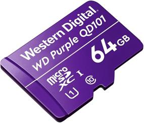 img 3 attached to Высокопроизводительная карта памяти Western Digital SC QD101 MicroSD емкостью 64 ГБ для камеры видеонаблюдения WD Purple - WDD064G1P0C