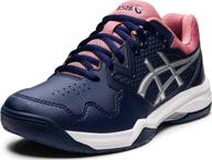 👟 ultimate performance with asics women's gel-dedicate 7 tennis shoes" logo