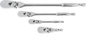 img 4 attached to Инструмент и оборудование GEARWRENCH с приводом Tooth Teardrop Ratchet