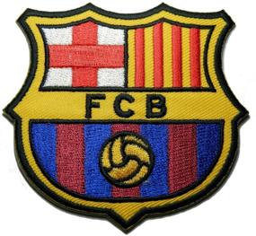 img 1 attached to ⚽ FC Barcelona Futbol Soccer Iron-on Embroidered Patch Emblem Logo Badge Applique by Luk99 - 1X