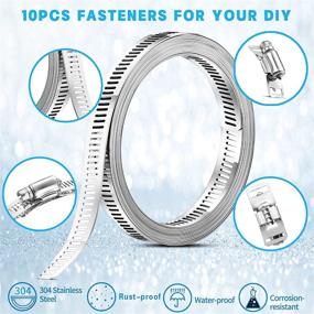 img 3 attached to 🔧 Versatile Stainless Adjustable Automotive Mechanical Applications: Hydraulics, Pneumatics & Plumbing at its Finest