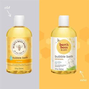 img 3 attached to 🛁 Burt's Bees Tear Free Baby Bubble Bath Wash: Gentle & Soothing for Delicate Skin - 12 Fl Oz