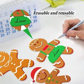 img 1 attached to Gingerbread Christmas Classroom Decoration - 🎄 The Ultimate Versatile Option for Festive Décor!