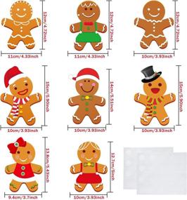 img 3 attached to Gingerbread Christmas Classroom Decoration - 🎄 The Ultimate Versatile Option for Festive Décor!
