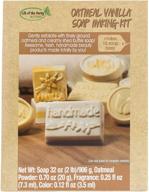 🌿 organic oatmeal vanilla soap making kit logo