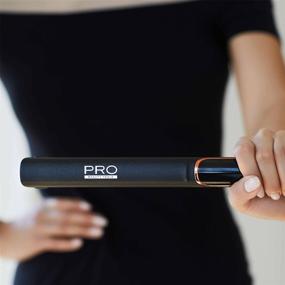 img 3 attached to 🔌 XL Copper Digital 1-Inch Flat Iron by Pro Beauty Tools