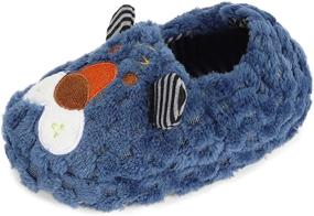 img 4 attached to 🧦 Winter Slippers Cartoon Little Toddler Boys' Shoes & Slippers