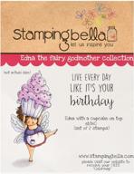 штамп stamping bella edna cupcake cling логотип