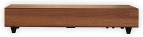 img 3 attached to Theater Solutions SUB8SM Slim Subwoofer in Mahogany Finish - 8-Inch Slim Profile