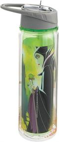 img 1 attached to 🍼 Quench Your Thirst with Vandor's Disney Sleeping Beauty 18 oz. Tritan Water Bottle