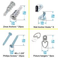 ansoon self drilling drywall anchors together fasteners logo