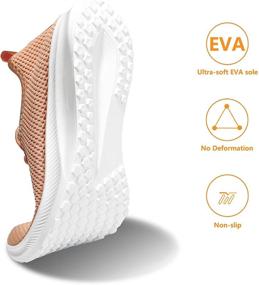 img 2 attached to IFSONG Walking Sneakers Lightweight Breathable Women's Shoes for Athletic