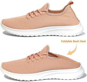 img 1 attached to IFSONG Walking Sneakers Lightweight Breathable Women's Shoes for Athletic