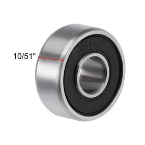 img 2 attached to Uxcell R3 2RS Groove Bearing Bearings