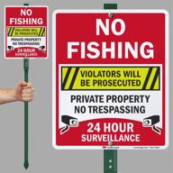 smartsign fishing trespassing surveillance prosecuted occupational health & safety products logo