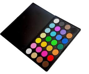 img 3 attached to Vibrant and Colorful: Explore the MELADY Pro 28 Color Eye Shadow Palette for Stunning Eyeshadow Makeup