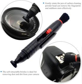 img 3 attached to Camera Cleaning Kit for DSLR or SLR Cameras: Lens & Full Frame Sensor Cleaning by SANHOOII