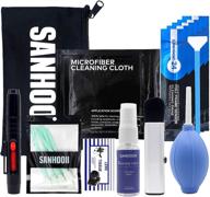 camera cleaning kit for dslr or slr cameras: lens & full frame sensor cleaning by sanhooii logo