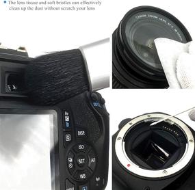 img 2 attached to Camera Cleaning Kit for DSLR or SLR Cameras: Lens & Full Frame Sensor Cleaning by SANHOOII