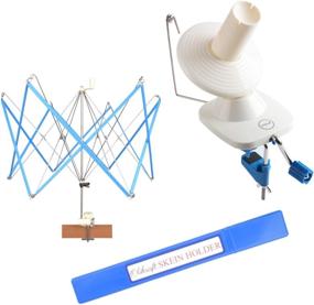 img 4 attached to 🧶 Basic Combo Set for Yarn Ball Winder, Umbrella Swift, and Skein Holder