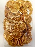 🍊 dried orange slices: little valley large 1 lb. bag - ideal for potpourri, crafts & table scatters - non-edible logo