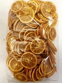 img 1 attached to 🍊 Dried Orange Slices: Little Valley Large 1 LB. Bag - Ideal for Potpourri, Crafts & Table Scatters - Non-Edible