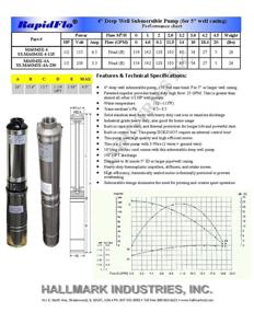 img 1 attached to Hallmark Industries MA0343X 4 Submersible Stainless