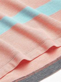 img 1 attached to 🔸 Stylish Statement: Nautica Classic Striped Living Coral – Revive Your Décor