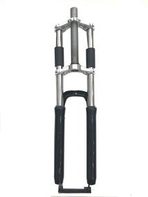 img 1 attached to 🚲 Enhance Your Riding Experience with CDHPOWER 26" Bike Suspension Fork and 1 1/8" Headset Combo – Featuring Disc Brake, in Sleek Black Design!