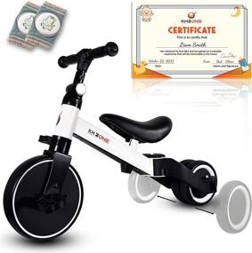 img 4 attached to 🚲 KH2ONE Baby Balance Bike Tricycle: Promoting Early Development and Fun!
