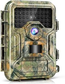 img 4 attached to Liplasting 2021 Trail Camera: 16MP, 1080P, 100ft Trigger Range, Waterproof, Infrared Night Vision, Motion Activated Wildlife Game Camera