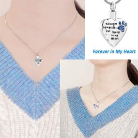 img 1 attached to 🔒 Customized Boys' Jewelry: Personalized LYFML Cremation Necklace for a Lasting Memory